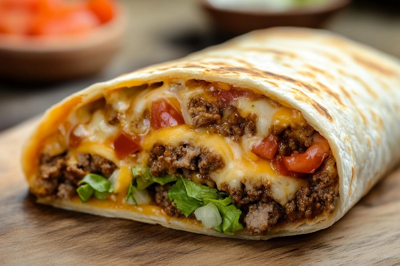 Experience the deliciousness of a Taco Bell Quesarito at home with this easy recipe! Perfectly packed with cheesy goodness and flavorful fillings, it's a favorite for taco lovers. Try this comforting, satisfying dish that’s quick to make and great for any meal. Save this pin and check out our site for step-by-step instructions to enjoy a homemade Quesarito today!